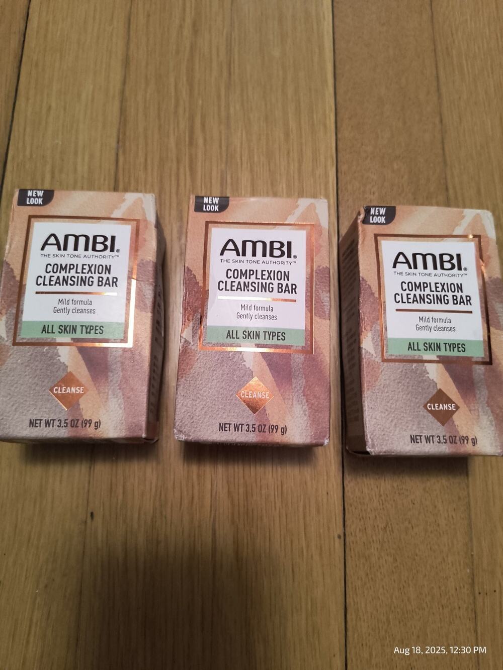 3X Ambi Complexion Cleansing Bar Soap Mild Formula Gently Clean All Skin Types